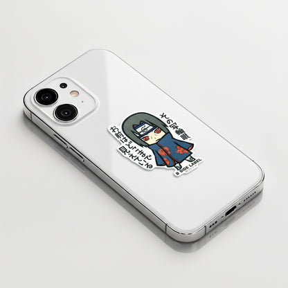 Naruto Itachi Uchiha ✦ B-Side Label Sticker