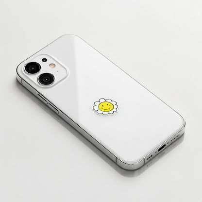 Smiley Flower ✦ B-Side Label Sticker