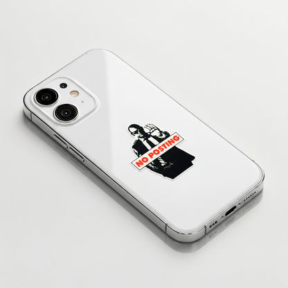 No Posting Agent ✦ B-Side Label Sticker