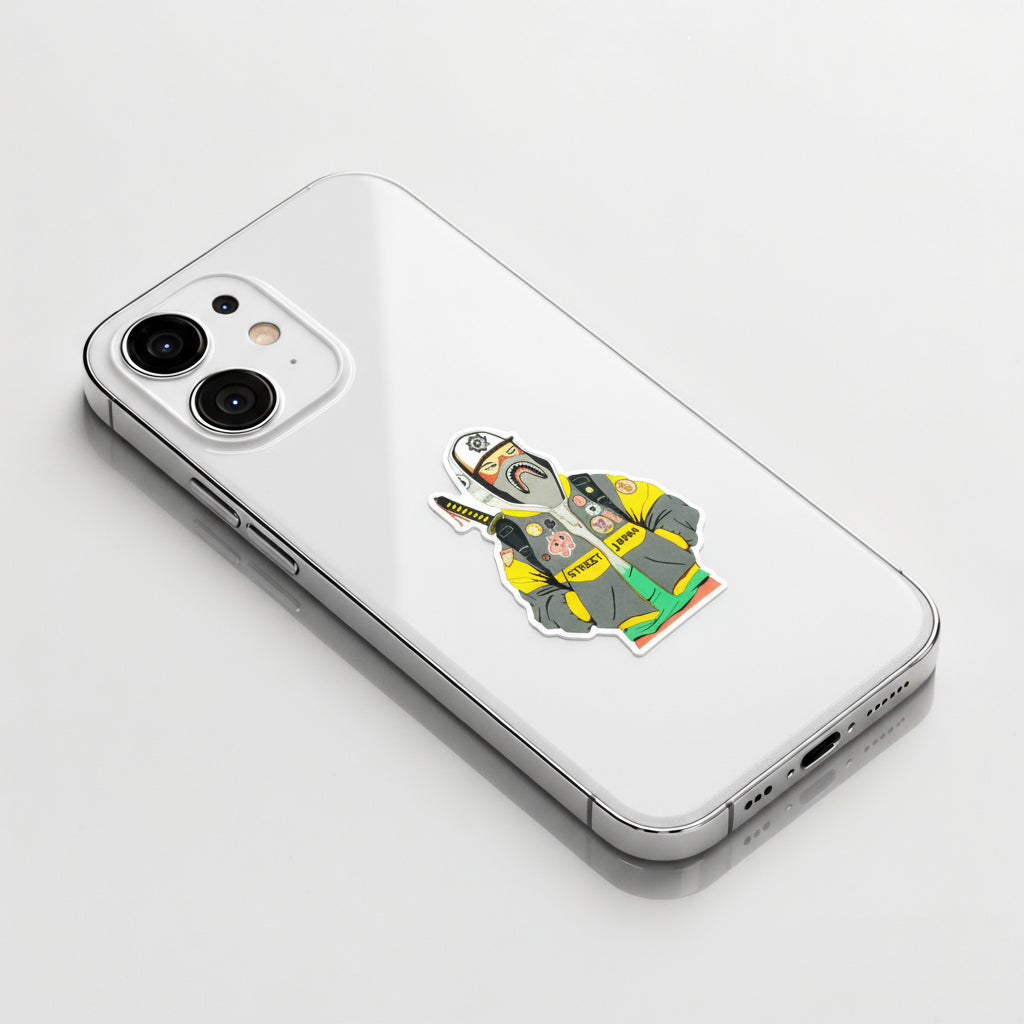 Street Fashion Samurai ✦ B-Side Label Sticker