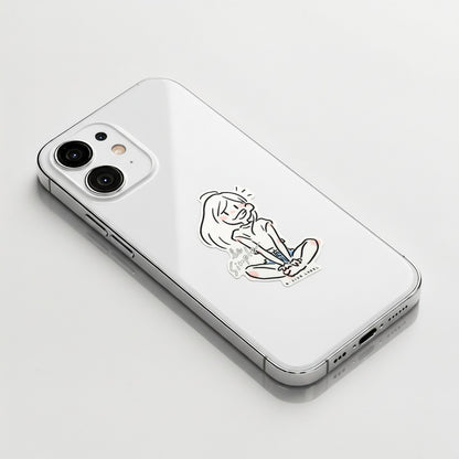 Simple Girlie ✦ B-Side Label Sticker