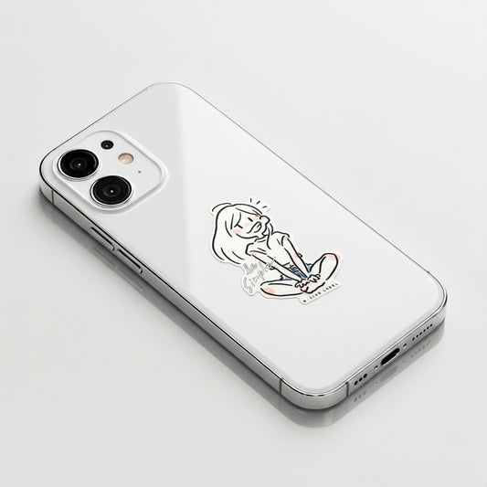 Simple Girlie ✦ B-Side Label Sticker