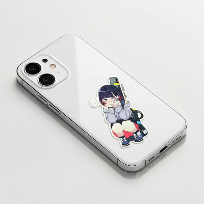 Shy Music Girl? ✦ B-Side Label Sticker