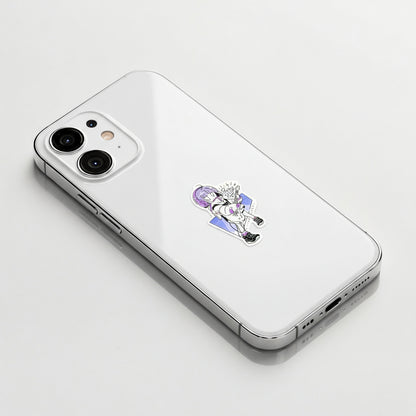 Guitar Girlie ✦ B-Side Label Sticker