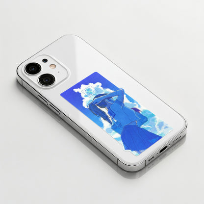 Blue Sky Girlie ✦ B-Side Label Sticker
