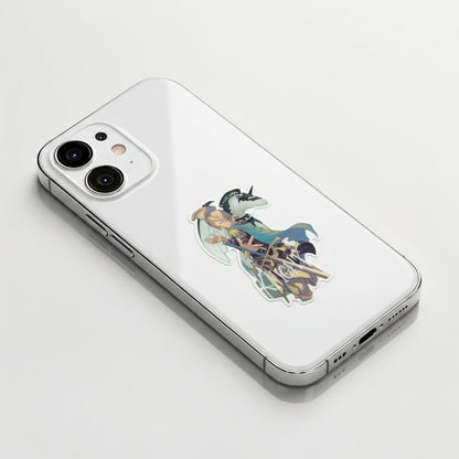 Chess Fantasy Knight ✦ B-Side Label Sticker