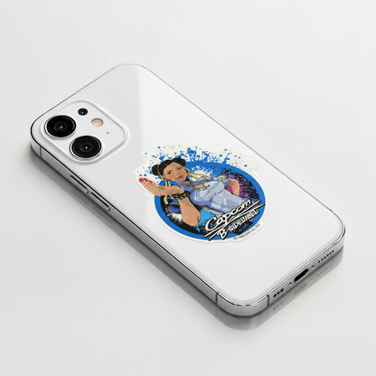 Street Fighter Chun-Li ✦ B-Side Label Sticker