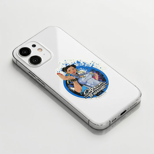 Street Fighter Chun-Li ✦ B-Side Label Sticker