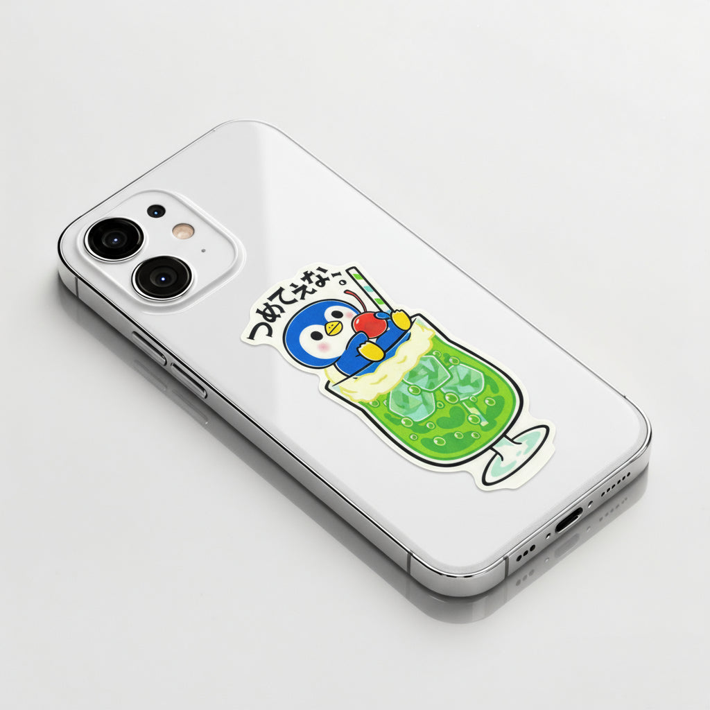 Penguin Melon Cream Soda ✦ B-Side Label Sticker