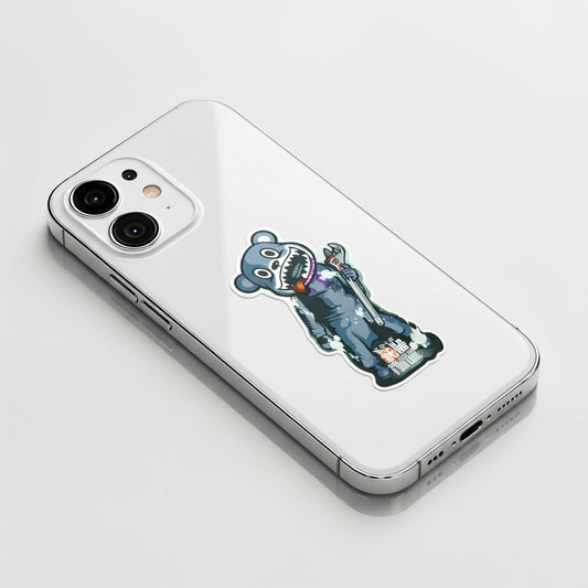 Creepy Mascot Wrench ✦ B-Side Label Sticker