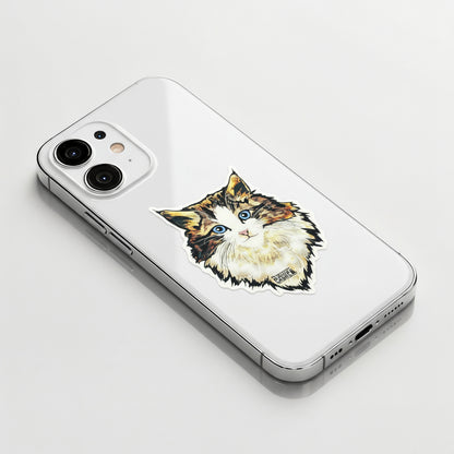 Norwegian Forest Cat ✦ B-Side Label Sticker