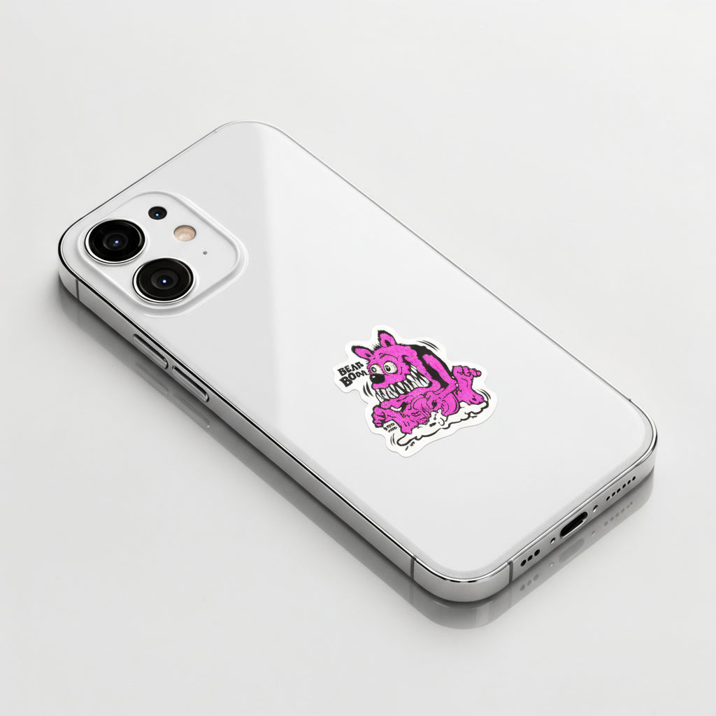 Bizarre Honey Bear ✦ B-Side Label Sticker