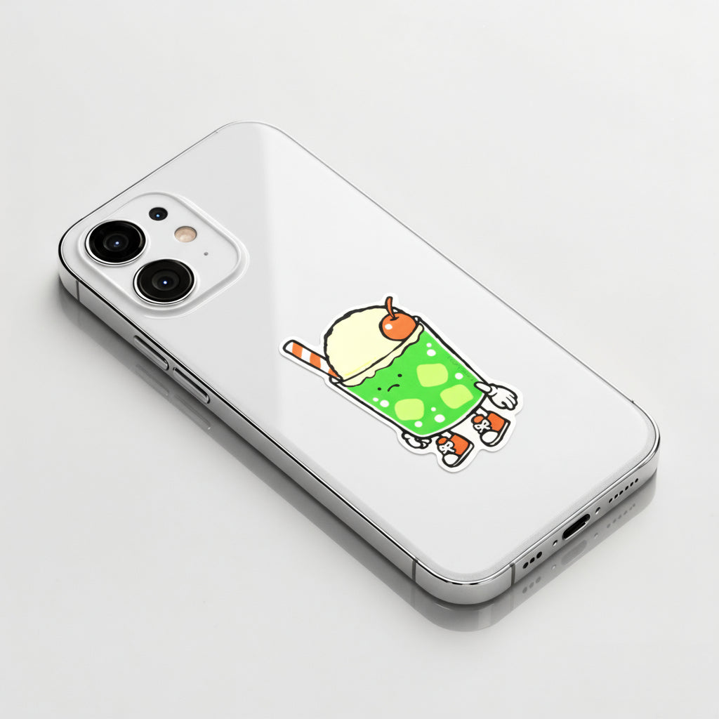 Sad Melon Cream Soda ✦ B-Side Label Sticker