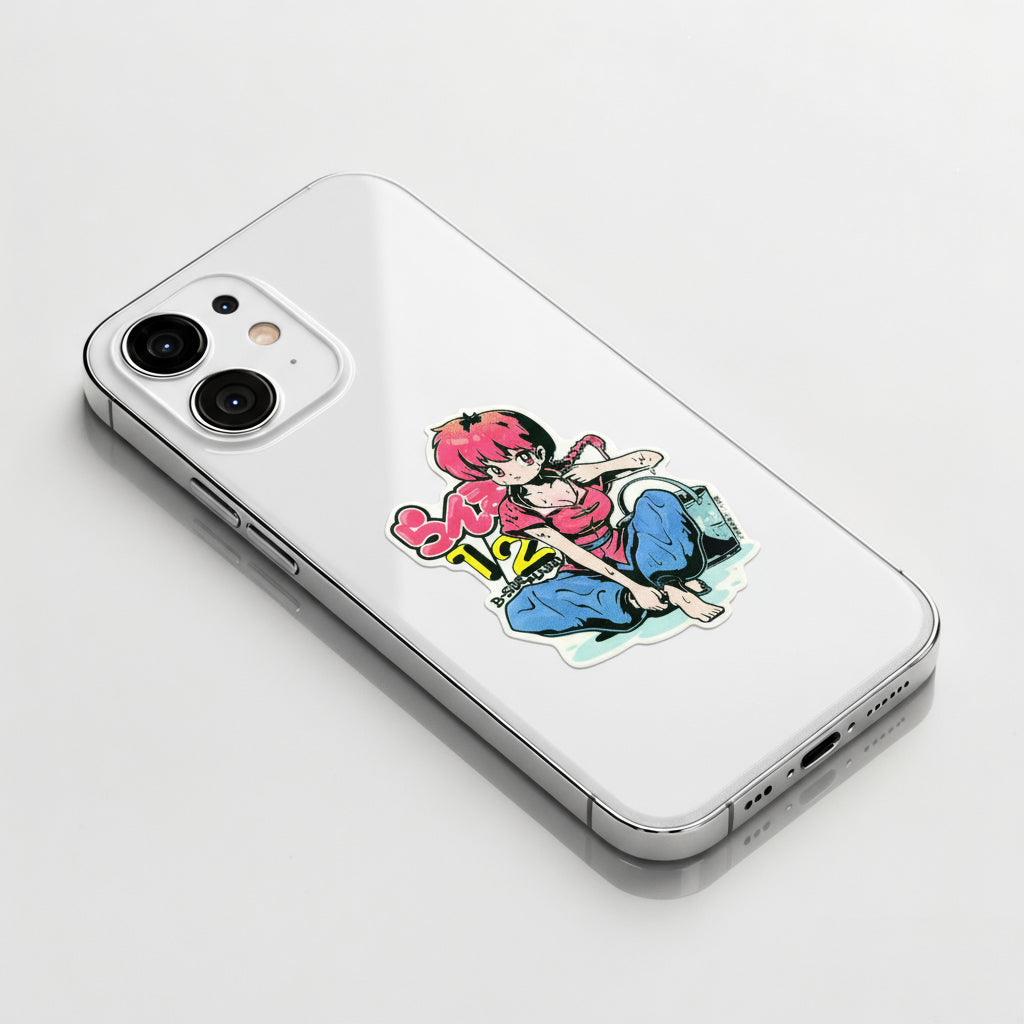 Ranma 1/2 ✦ B-Side Label Sticker