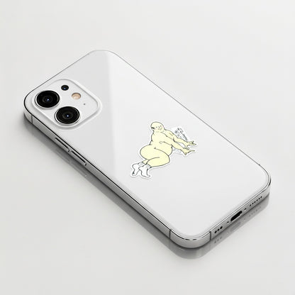 Body Positivity Male 1 ✦ B-Side Label Sticker