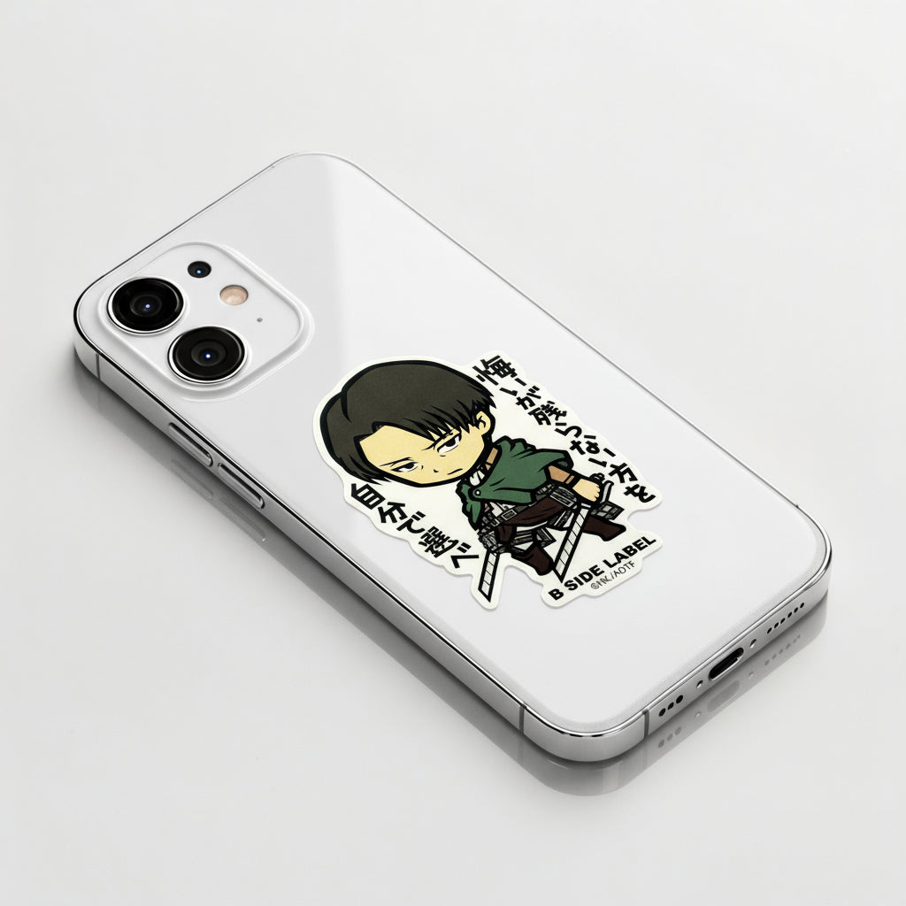 Attack on Titan Levi Ackerman 2 ✦ B-Side Label Sticker