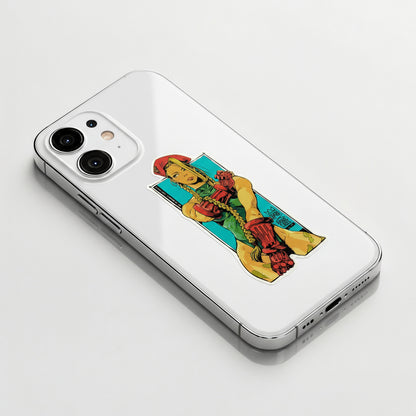 Street Fighter Cammy (Classic Pose) ✦ B-Side Label Sticker