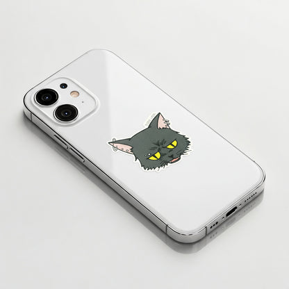 Black Cat & Piercings ✦ B-Side Label Sticker
