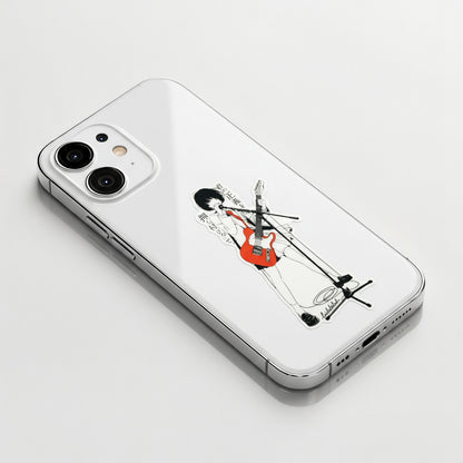 Lead Guitar Girlie ✦ B-Side Label Sticker