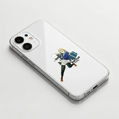 Airsoft Survival Girlie ✦ B-Side Label Sticker