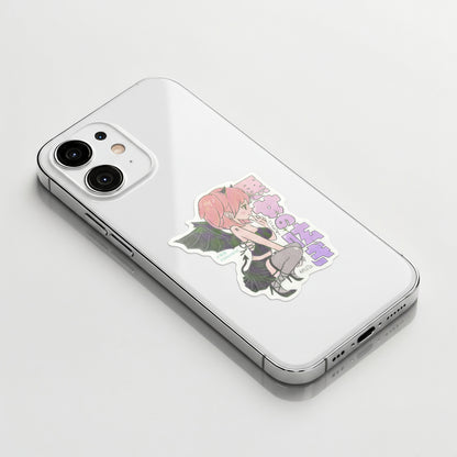 She-Devil Girlie ✦ B-Side Label Sticker