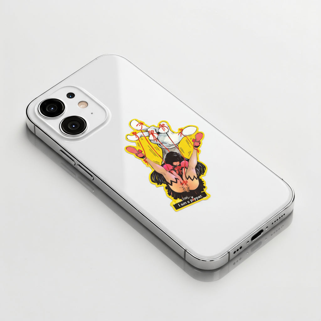 Sexy Puppet Strings ✦ B-Side Label Sticker