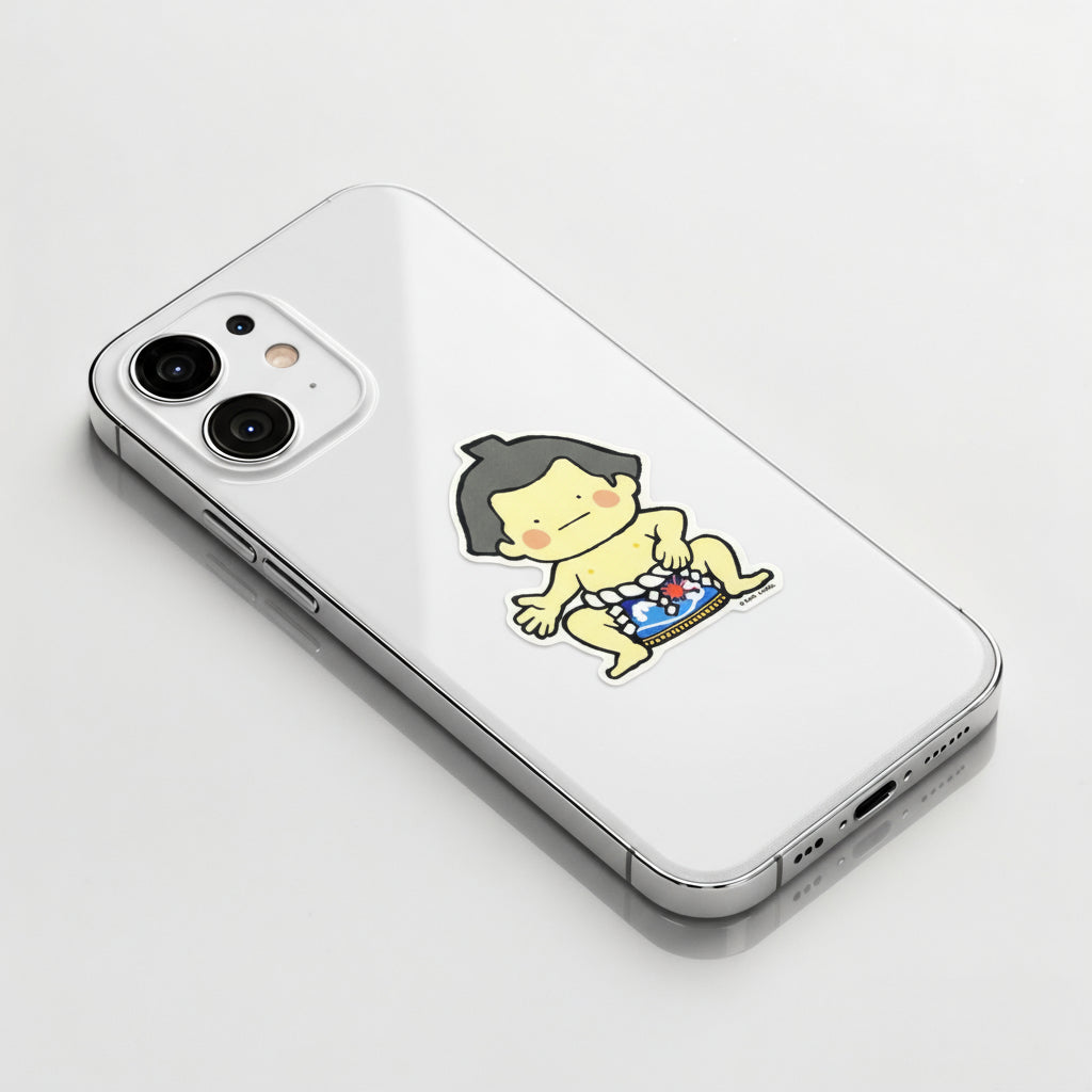 Yokozuna Sumo Champion ✦ B-Side Label Sticker