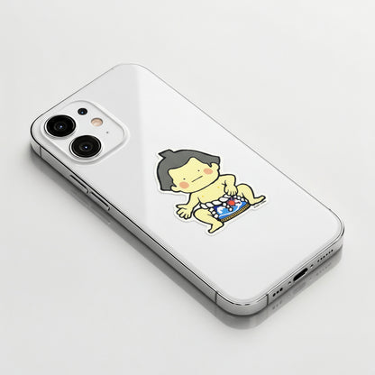 Yokozuna Sumo Champion ✦ B-Side Label Sticker