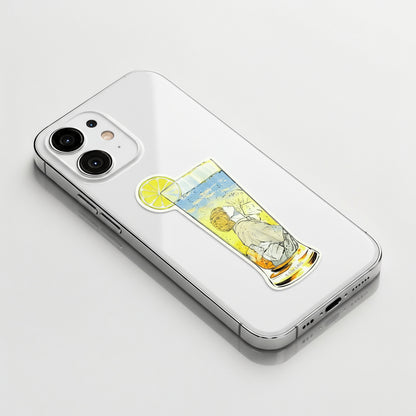 Lemon Summer Man Drink ✦ B-Side Label Sticker