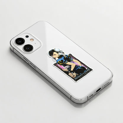 Street Fighter Chun-Li (Framed Edition) ✦ B-Side Label Sticker