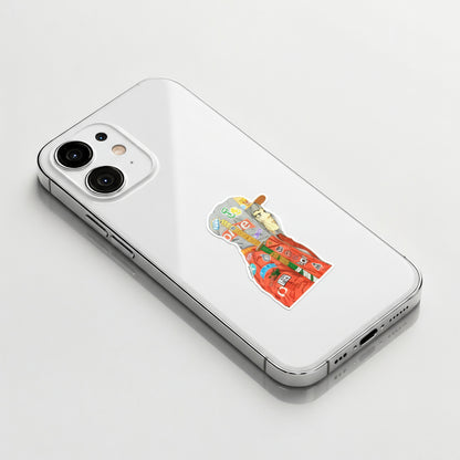 Tokyo Street Samurai ✦ B-Side Label Sticker