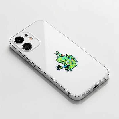Force of Nature Frog ✦ B-Side Label Sticker