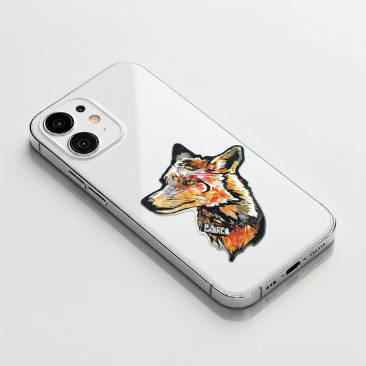 Force of Nature Fox ✦ B-Side Label Sticker