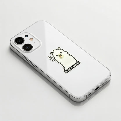 Cute Baby Alpaca ✦ B-Side Label Sticker