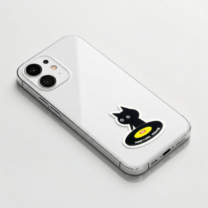 DJ Kitten ✦ B-Side Label Sticker ✦ Japan