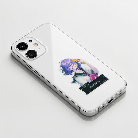 Cyber-School Girlie ✦ B-Side Label Sticker