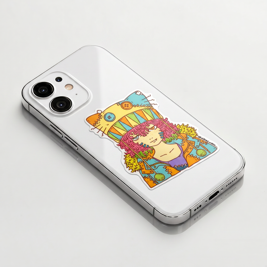 Patchwork Monster Girl ✦ B-Side Label Sticker