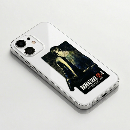 Resident Evil 4 Leon Kennedy ✦ B-Side Label Sticker