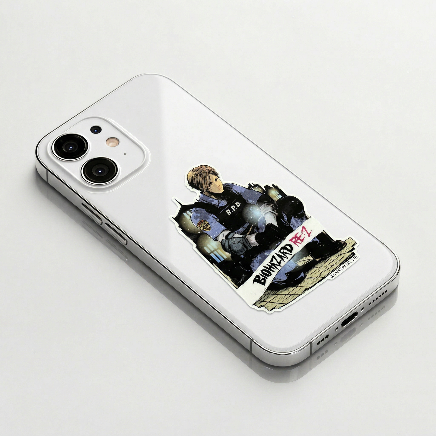 Resident Evil 2 Leon Kennedy ✦ B-Side Label Sticker