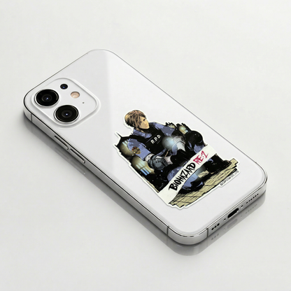 Resident Evil 2 Leon Kennedy ✦ B-Side Label Sticker