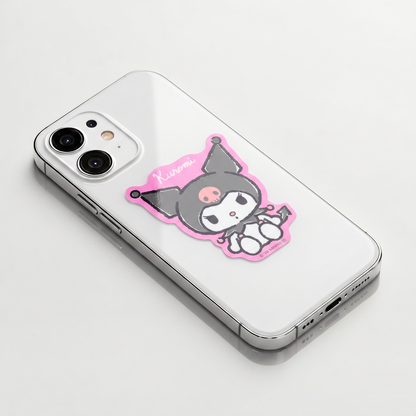Kuromi Pink Portrait ✦ Sanrio ✦ Small Planet Sticker