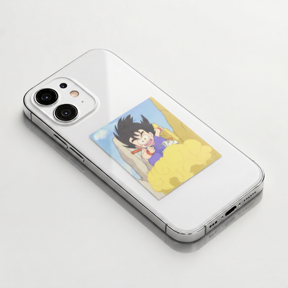 Kid Goku & Flying Nimbus ✦ Dragon Ball ✦ Small Planet Sticker