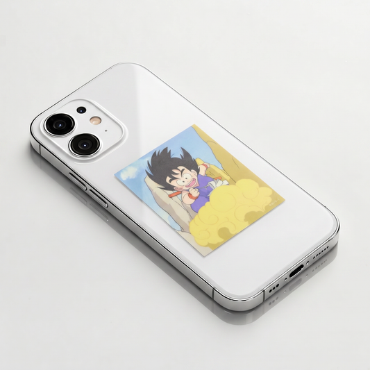 Kid Goku & Flying Nimbus ✦ Dragon Ball ✦ Small Planet Sticker