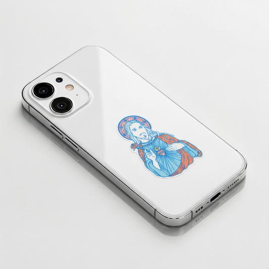 Jesus and Rose ✦ B-Side Label Sticker