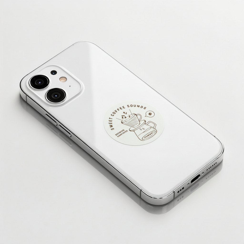 Coffee Brewing ASMR ✦ B-Side Label Sticker
