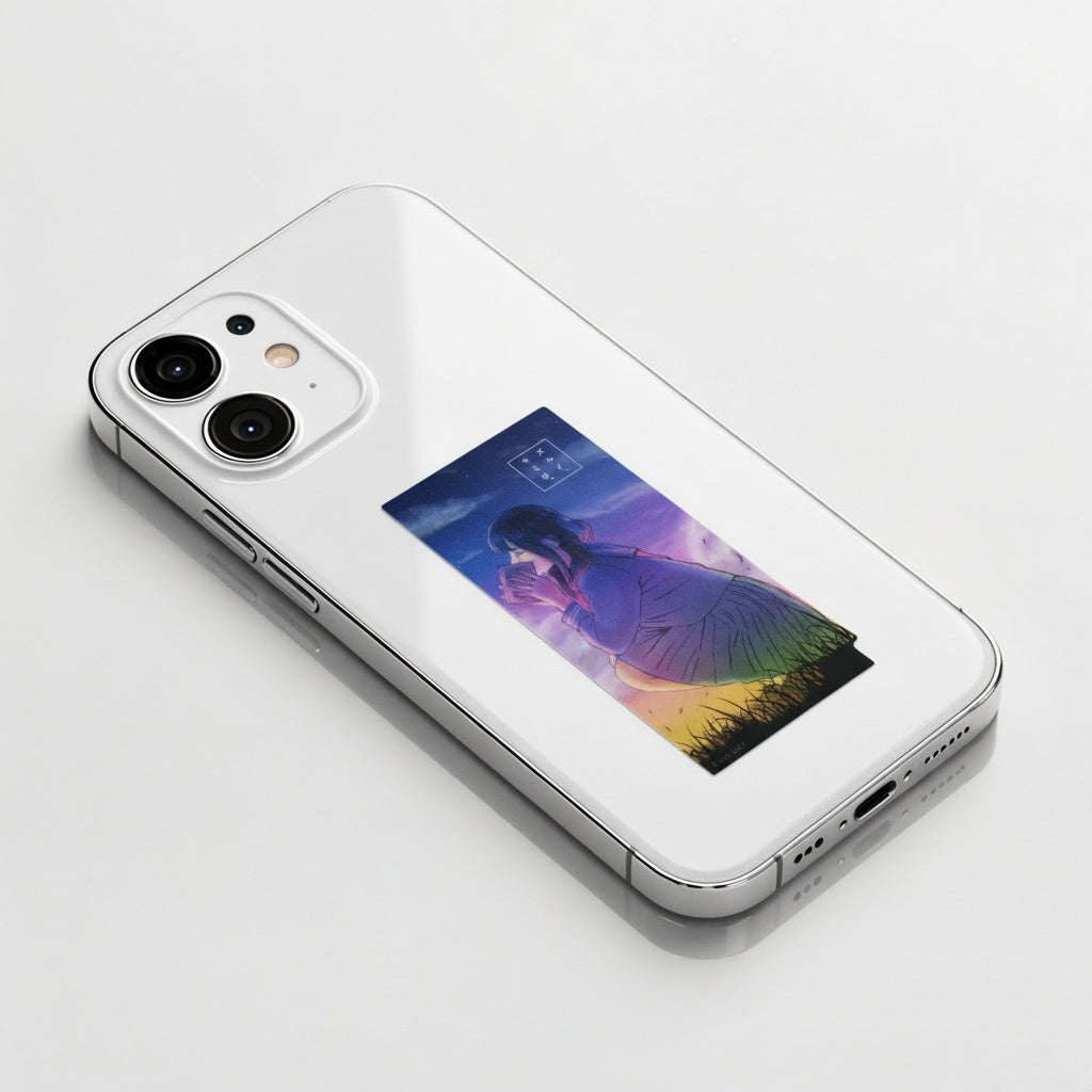 Twilight Reflection Girl ✦ B-Side Label Sticker