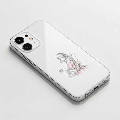 Cherry Blossom Fairy Girl ✦ B-Side Label Sticker