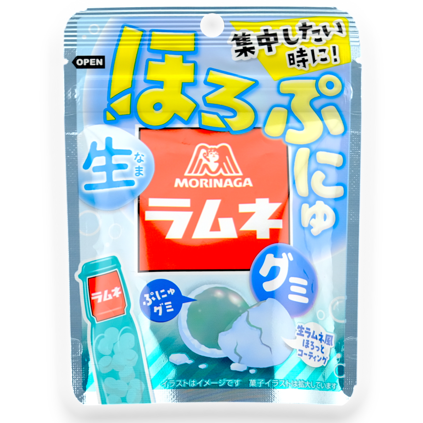 Morinaga ✦ Weich ummanteltes Gummibonbon ✦ Ramune