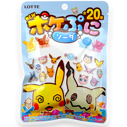 Lotte Pokémon Poke Puni Gummy ✦ Mixed Soda ✦ Japanese Candy