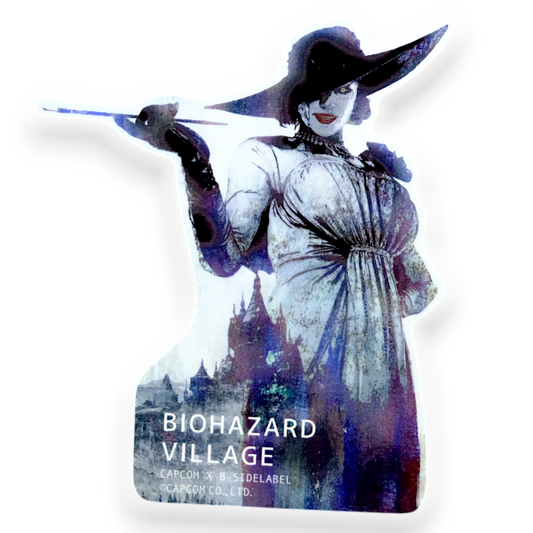 Lady Dimitrescu - Biohazard Village ✦ B-Side Label Sticker